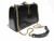  FERNANDE DesGRANGES 1950's Black CROCODILE Porosus SHOULDER Bag 