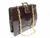  Rare BIENEN DAVIS 1950's-60's CROCODILE Belly Skin Shoulder Bag 
