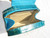  TEAL 1990's LANA OF LONDON Crocodile Belly Skin Handbag 