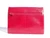  Rare TIFFANY & CO. 1970's Red Lizard Skin CLUTCH Shoulder Bag 