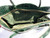 DECO Style 1942 EMERALD GREEN CROCODILE Belly Skin Bag - CALVET 