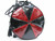  Round 1970's-80's Red/Black COBRA & PYTHON Snake Skin Shoulder Bag 