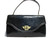  Vintage HERMES 1950-60's WINGED Black CROCODILE POROSUS Handbag 