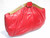  JUDITH LEIBER 1970's RED Karung Snake Skin CLUTCH Shoulder Bag 