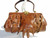  Fabulous Antique 1904 Double Hornback Alligator Tail Bag w/Paw! S-023 