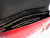  Large 14" 1950's-60's CRANBERRY ALLIGATOR Skin CLUTCH - KORET 