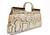  Huge 14" 1970's-80's PYTHON Skin Purse w/LUCITE 