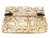  HUGE Deco 1960's-70's PYTHON Snake Skin CLUTCH Bag - SUPREME 