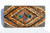  1960's-1970's Ample PEACOCK Feather CLUTCH Bag w/Box! 