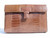  TIFFANY & CO. 1970's Cafe Au Lait Brown OSTRICH LEG CLutch Bag 