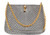 DARK GRAY 1960's MATTE-Finish Python Snake Skin Shoulder Bag - MANON - FISH Clasp!   DARK GRAY 1960's MATTE-Finish Python Snake Skin Shoulder Bag - MANON - FISH Clasp!