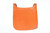  Stunning ORANGE 1990's-2000's Fratelli Rosetti Karung Snake Skin Crossbody Shoulder Bag 