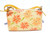  SAKS FIFTH AVENUE 1980's-90's Yellow FLORAL Cobra Snake Skin Shoulder Bag - Italy! 
