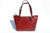  1940's-50's DECO Style RED Cobra Snake Skin Handbag 