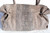  Stunning XL Taupe & Gray Matte PYTHON Snake Skin Shoulder Bag - CARLOS FALCHI 