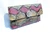  Jeweled 1960's-70's PASTEL Dyed PYTHON Skin Clutch - MARGOLIN 