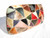  COLORFUL 1980's Hard-Sided Patchwork COBRA Snake Skin CLUTCH 