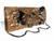  CUSTOM 1970's PYTHON Snake Skin & FEATHER CLUTCH Shoulder Bag 