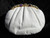 1980's-90's BONE Deco KARUNG Skin Clutch Bag - JUDITH LEIBER 