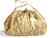  Large GOLD 1980's PYTHON Snake Skin SHOULDER Bag - VARON 