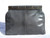  GRAY 1970's-80's Deco KARUNG Snake Skin Clutch - SUSAN GAIL 
