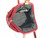  1940's-50's DECO Style RED BOA Snake Skin Handbag 