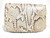  MANON 1960's PYTHON Snake Skin CLUTCH Shoulder Bag 