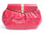  RED 1970's-80's FINESSE LA MODEL Karung Snake Skin CLUTCH Bag 