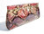  Fantastic 1980's PASTEL PYTHON Snake Skin CLUTCH Bag - VENETTO 