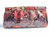  Fantastic 1980's PASTEL PYTHON Snake Skin CLUTCH Bag - VENETTO 