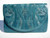 TEAL 1970's-80's Lizard & SNAKE Skin Clutch Bag - ANDREA PFISTER   TEAL 1970's-80's Lizard & SNAKE Skin Clutch Bag - ANDREA PFISTER