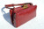 Ruby RED 1950's-60's LIZARD Skin Shoulder Bag - by ALAN! 