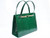  MARTIN VAN SCHAAK 1950's-60's GREEN Lizard Skin Handbag - CHAINS! 