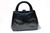 Gorgeous 1990's Jet Black Lizard Skin Handbag Shoulder Bag - SUAREZ   Gorgeous 1990's Jet Black Lizard Skin Handbag Shoulder Bag - SUAREZ