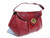  Ruby RED 1950's-60's LIZARD Skin Handbag 