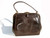  Classic COCOA Brown 1950's-60's Lizard Skin Handbag - France 