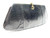  BLACK 1950's-60's Lizard Skin Clutch Purse w/HORSESHOE Clasp - BASS 