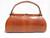  1950's-60's BURNT ORANGE Lizard Skin Handbag w/Bakelite Clasp 