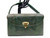  GREEN 1950's-60's Lunchbox Style Lizard Skin SHOULDER Bag - BASS 
