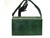  GREEN 1950's-60's Lunchbox Style Lizard Skin SHOULDER Bag - BASS 