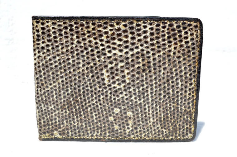  1950's-60's Men's (Ring) Lizard Skin Wallet Billfold 