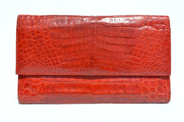 Red Vintage Exotic Skin Bags