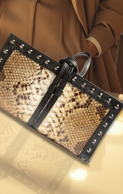 Vintage Snake Skin Bags