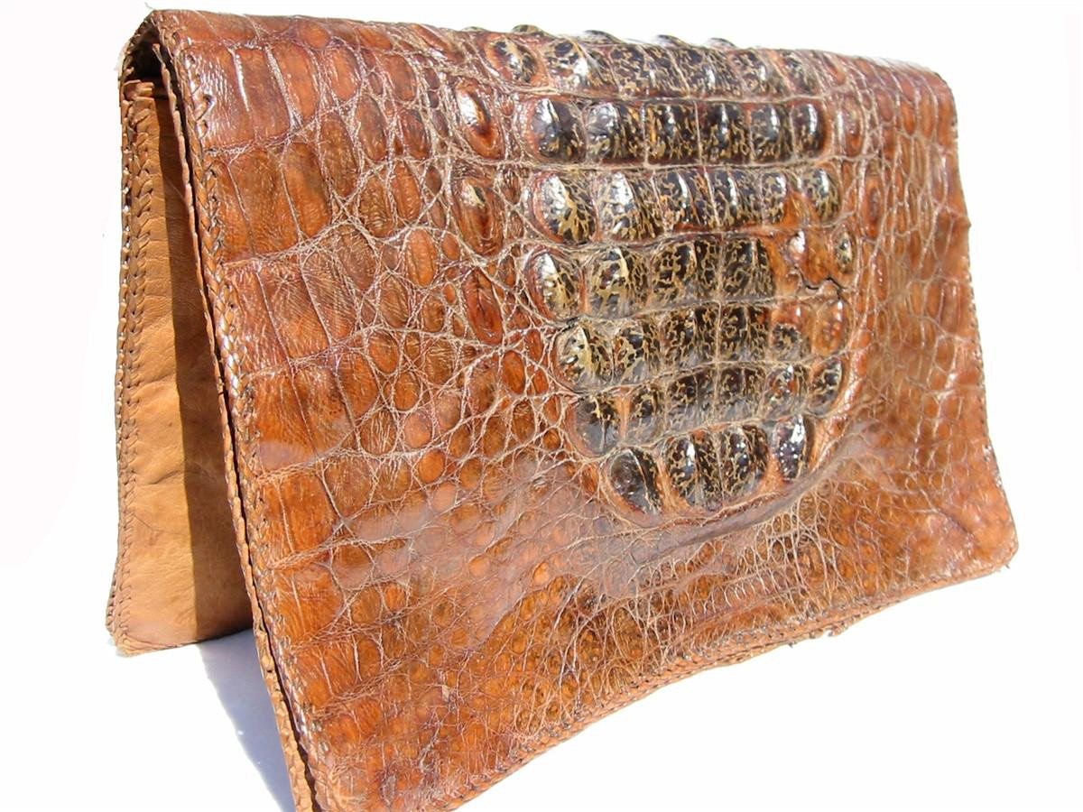 1940s Vintage Exotic Skin Bags