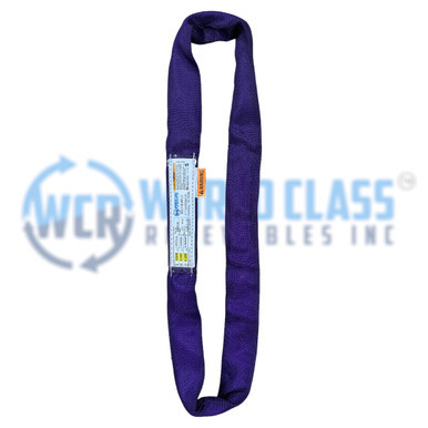 WCR30 Polyester Round Sling 2600 lb. Vertical Lift