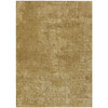 5' X 8' Tan Abstract Washable Non Skid Indoor Outdoor Area Rug
