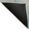 8' Round Green Round Abstract Washable Non Skid Indoor Outdoor Area Rug -