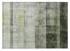 2' X 3' Olive Green Ombre Washable Non Skid Indoor Outdoor Area Rug - 608219220846