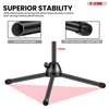 Tripod Mic Stand Adjustable Heavy Duty Floor Holder Microphone Boom Arm 4 PCS