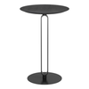 Wood and Steel Rounded Bar Table